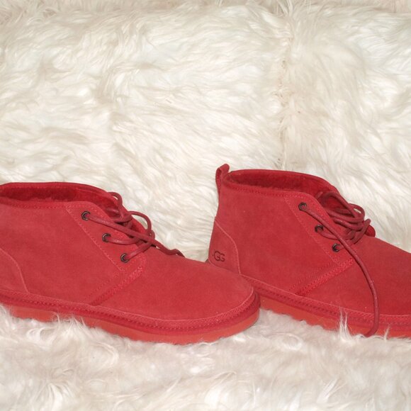 UGG Other - Red Men's SIZE 11 SHOES By UGG Fuzzy Inside BOUGHT NOT WORN